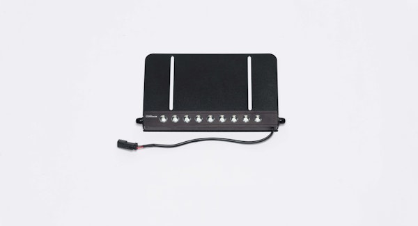 Putco 2281L License plate frame with 10" Luminix Light Bar 3,600LM