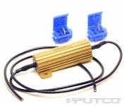 Putco 230004A Aluminum LED Light Bulb Load Resistor Kit (Single)