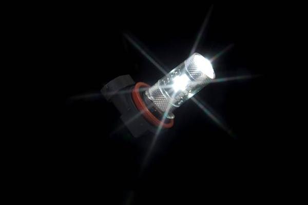 Putco 250010W Optic 360 - High Power LED Fog Lamp Bulbs - H10