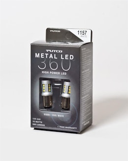 Putco 341157W-360 Metal 360 LED Bulbs, 1157 - White Plasma LED