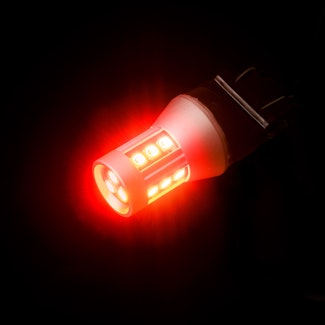Putco 343156R-360 Metal 360 LED Bulbs, 3156 - Red Plasma LED