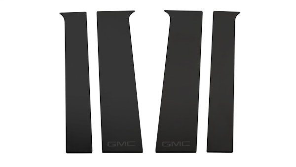 Putco 402671BPGM-2 GM Black Platinum Pillar Posts