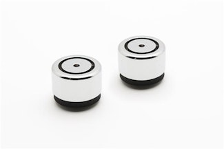 Putco 820200 Diamond Donuts - 2" Pair - Chrome
