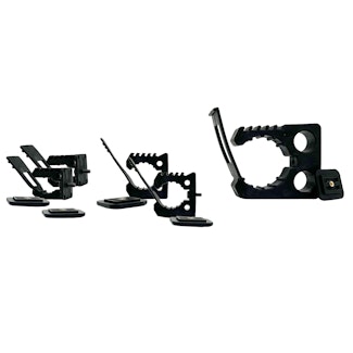 Putco 195954 Full Set of Molle Mount Grip kit (Set of 5) x2 Small, x2 Medium, x1 Large