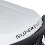 Putco 55562BPFD Ford Super Duty Hood Lettering (Black Platinum)