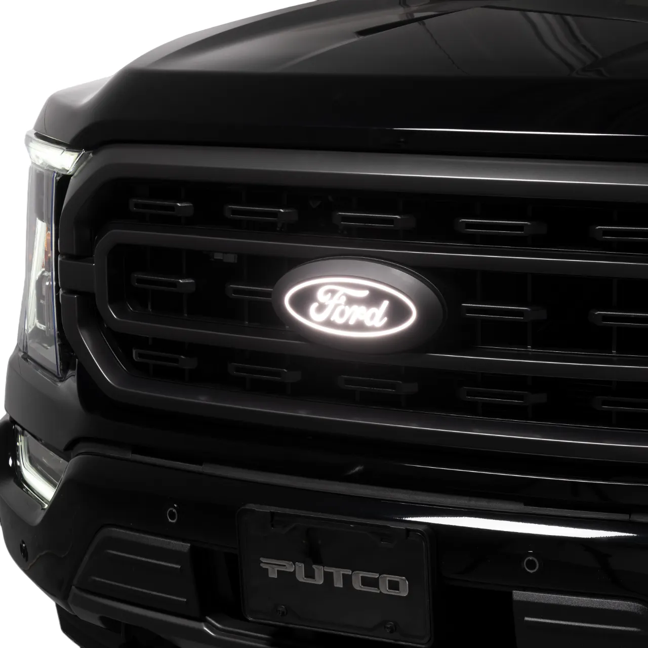 https://aw1.imgix.net/3/putco/Luminix-White-Oval-LED-Grille-Emblem-w-Front-Camera-Without-Spray-Washer.png