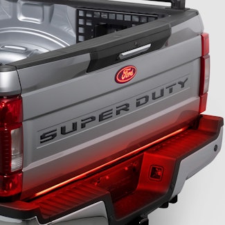 Putco 55561BPFD Ford Super Duty Tailgate Letter (Black Platinum)
