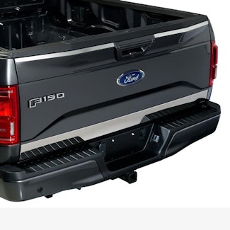 Putco 403471 Ford Super Duty - Upper tailgate accent - Stainless Steel
