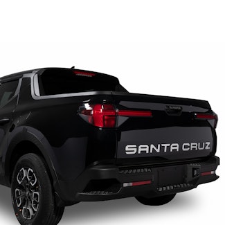 Putco 55550SC Hyundai Santa Cruz Tailgate Letter Kit - Stainless Steel