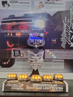 Race Sport Lighting 1007472 LoPro Wireless Solar-Powered Truck CAB