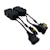 Race Sport Lighting 1007524 9005 P-Series Projector Perfect Beam 60-Watt LED Headlight Upgrades