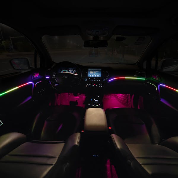 Race Sport Lighting 4AKIT 36inch Ambient Flexible Acrylic Light Strip Custom Add-on Extension for AKIT18