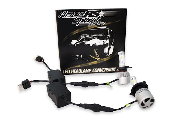 Race Sport Lighting 9012LEDDS DRIVE Series 9012 2,100 LUX Driverless Plug-&-Play LED Headlight Kit