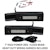 Race Sport Lighting FHDHB1116SL Hitch Bar Reverse 7in LED Flood Light HD Bolt-On Chrome Kit-Single End Light Cap