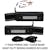 Race Sport Lighting FHDHB1116SL Hitch Bar Reverse 7in LED Flood Light HD Bolt-On Chrome Kit-Single End Light Cap