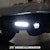 Race Sport Lighting FHDHB1116 Dual Row Blacked Out Light Bar Kits