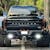 Race Sport Lighting FHDHB17UPSL Hitch Bar Reverse 7in LED Flood Light HD Bolt-On Chrome Kit Single End Light Cap