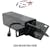 Race Sport Lighting FHDHB17UPSL Hitch Bar Reverse 7in LED Flood Light HD Bolt-On Chrome Kit Single End Light Cap