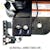 Race Sport Lighting FHDHB17UPSL Hitch Bar Reverse 7in LED Flood Light HD Bolt-On Chrome Kit Single End Light Cap