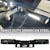 Race Sport Lighting F150HB21UP Hitch Bar Reverse 7in LED Flood Lighting Heavy Duty Bolt-On Blacked Out Kit