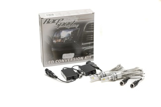Race Sport Lighting H11-G4LED H11 LED Headlight Conversion Kit with 360 ratchet style clock-able base