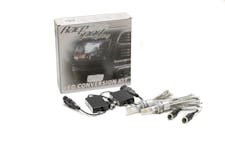 Race Sport Lighting H11-G4LED H11 LED Headlight Conversion Kit with 360 ratchet style clock-able base