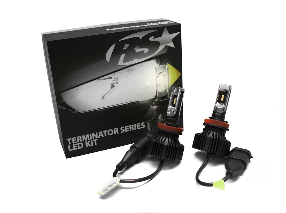 Race Sport Lighting H11TLED Terminator Series H11 Fan-Less Led