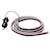Race Sport Lighting HOODKIT2 LED Knight Rider Scanning Hood Brow DRL Flex Cool White Kit