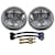 Race Sport Lighting JJKDKK7 7in Jeep Wrangler JK LED headlight Diamond Series Cree Dual Beam Optical Pair