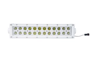 Race Sport Lighting MS72WWDS 10.5inch Marine Grade Dual Row Straight Light Bar
