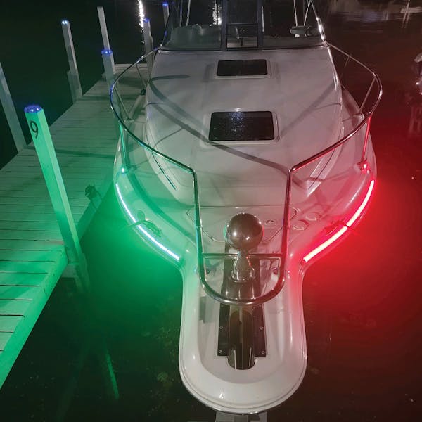 Race Sport Lighting MSL2FTSL Marine Vessel 24in LED Strip Starboard and Port sidelight Nav kit (2FT)