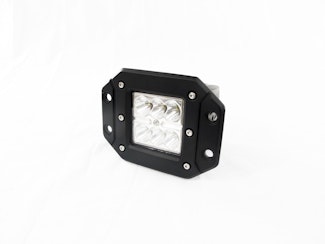 Race Sport Lighting RS-18W6LED-FM Flush Mount 18W 6 LED Hi Power LED Spot Light