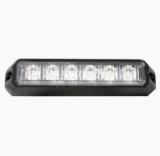Race Sport Lighting RS-C3069SM6-B 6-LED BLUE IP68 Surface Mount Light Head w/ Strobe