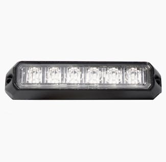 Race Sport Lighting RS-C3069SM6-B 6-LED BLUE IP68 Surface Mount Light Head w/ Strobe
