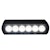 Race Sport Lighting RS6IQ24W 6 x 1.5in 24-Watt Rectangle IQ Series Auxiliary LED Flood Beam Light