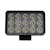 Race Sport Lighting RS6IQ60W 6 x 3.75in 60-Watt Rectangle IQ Series Auxiliary LED Flood Beam Light