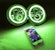 Race Sport Lighting RS7RGBH2 7 LED Projector Kit 4x10Watt with ColorSMART RGB Multi-Color Halo
