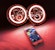 Race Sport Lighting RS7RGBH2 7 LED Projector Kit 4x10Watt with ColorSMART RGB Multi-Color Halo