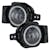 Race Sport Lighting RS9JL4 9in Headlight and 4 inch Foglight ColorSMART Combo Complete RGB Multi-Color kit
