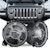 Race Sport Lighting RS9JLAAH 9in Jeep JL Adjustable Angle Beam 108-Watt headlight with DRL Functions