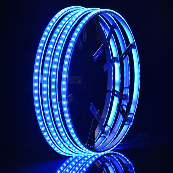 Race Sport Lighting RSCSWL17-C ColorSMART Bluetooth Controlled 17inch LED Wheel Light Kits