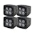 Race Sport Lighting RSL14-12w 4 x 12w CREE Square Cube  Light + L14 Bracket