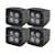 Race Sport Lighting RSL14-12w 4 x 12w CREE Square Cube  Light + L14 Bracket