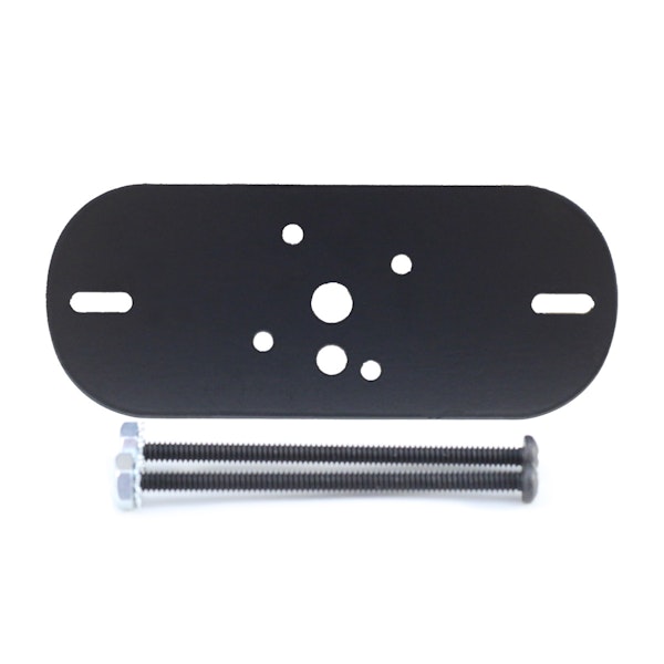 Race Sport Lighting RSMSPLATE Grill Back Mounting Plate for Marker Strobe Surface Mount Light Heads