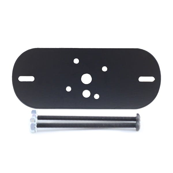 Race Sport Lighting RSMSPLATE Grill Back Mounting Plate for Marker Strobe Surface Mount Light Heads