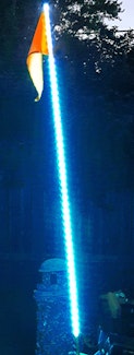 Race Sport Lighting RSQG6FTB LED Whip Light Bar