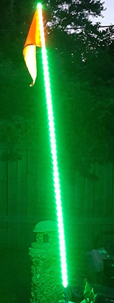Race Sport Lighting RSQG6FTG LED Whip Light Bar