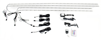Race Sport Lighting RSUKIT Race Sport ColorADAPT LED Underbody Kit w/remote control