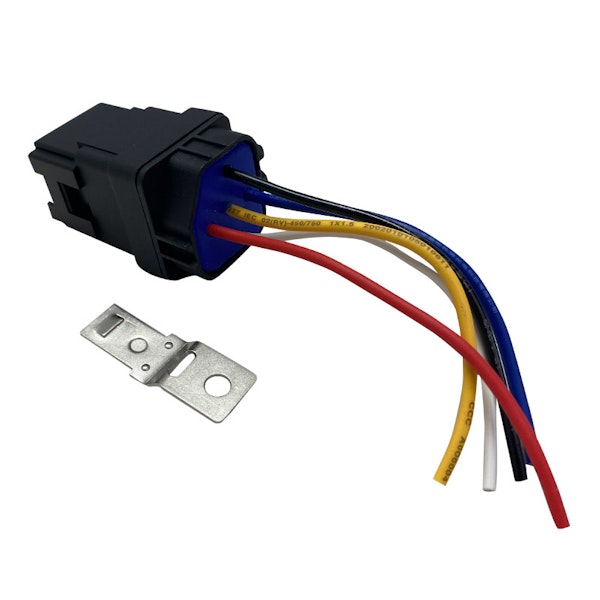 Race Sport Lighting RSWP12VRELAY IP67 WaterProof 12-Volt 40AMP relay and Pre-wIred 5-Pin socket