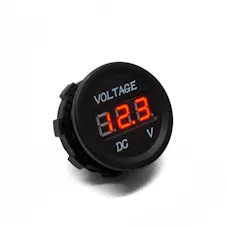 Race Sport Lighting RS50786 DC SOCKET DC5-30V  Voltmeter Socket